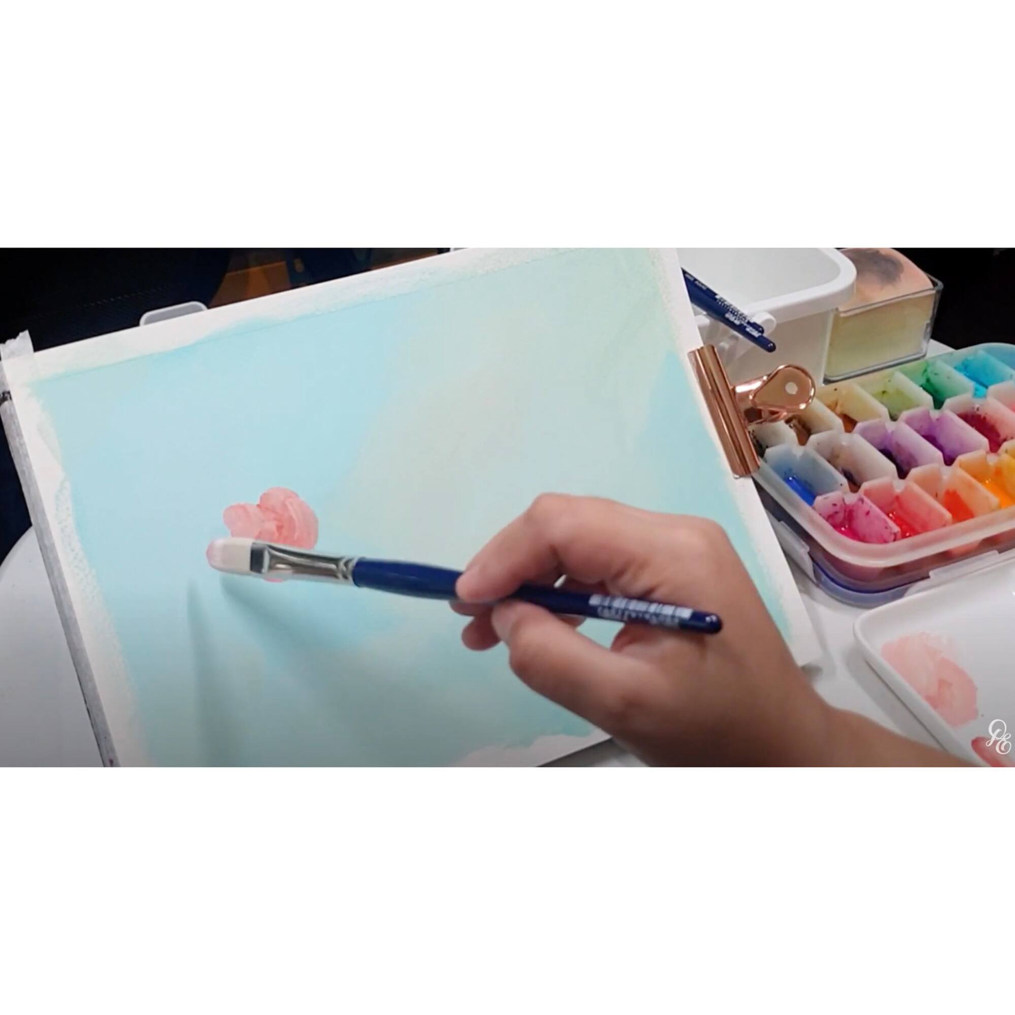 Silver Brush Limited Bristlon Long Filbert Brushes, Set of 5